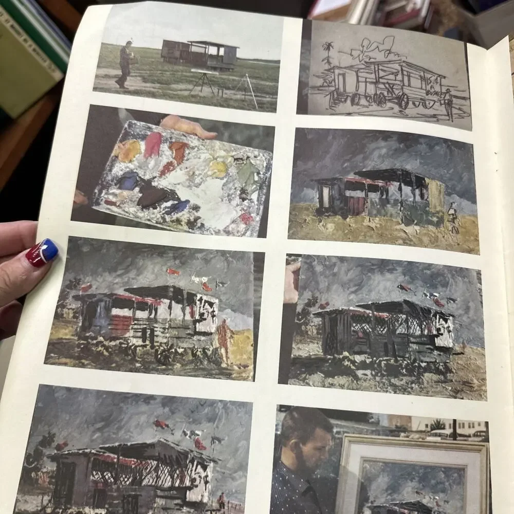 Vintage Painting On Location‎ by Blaine Henrie